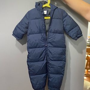 Baby Gap snow suit Navy